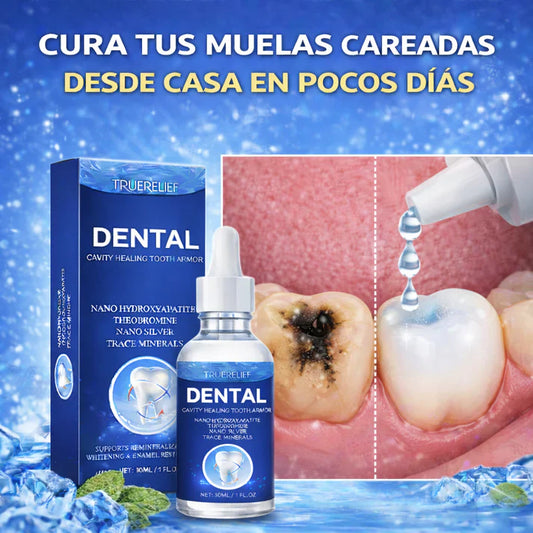 Armadura Líquida Curativa de caries para dientes + Deos (limpieza profunda)