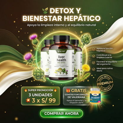 LIVER HEALTH®-DESINTOXICA TU HIGADO