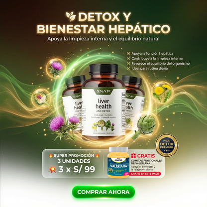 LIVER HEALTH®-DESINTOXICA TU HIGADO