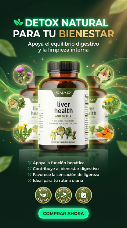 LIVER HEALTH®-DESINTOXICA TU HIGADO