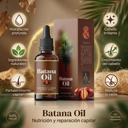 BATANA OIL - RECUPERA TU CABELLO EN TIEMPO RECORD